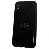 Накладка силиконовая тех.упак SMTT Soft touch iPhone XR Черный - фото, изображение, картинка