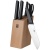 Набор ножей с подставкой Xiaomi Huo Hou Fire Kitchen Steel Knife Set (HU0057) - фото, изображение, картинка