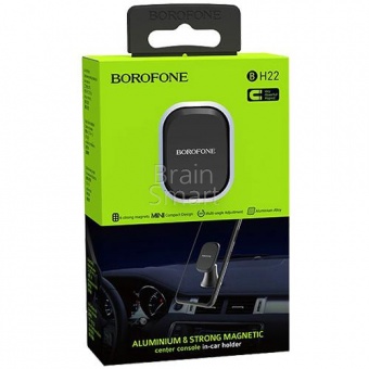 Автомобильный держатель Borofone BH22 Ori Magnetic Черный - фото, изображение, картинка