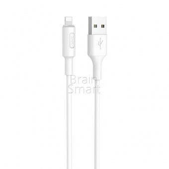 USB кабель Lightning HOCO X25 Soarer (1м) Белый - фото, изображение, картинка