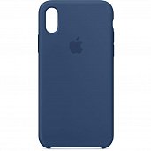 Накладка Silicone Case Original iPhone XR (20) Синий - фото, изображение, картинка