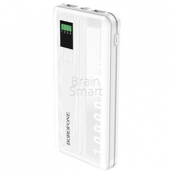 Внешний аккумулятор Borofone Power Bank BT32 Precious 10000 mAh Белый - фото, изображение, картинка