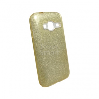 Накладка силиконовая Shine Блестящая Samsung J105/J106 (J1 mini prime) Золотой - фото, изображение, картинка