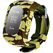 Умные часы Smart Baby Watch Q50 (OLED/GPS) Камуфляж