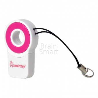 USB-картридер SmartBuy 708 (microSD) Розовый - фото, изображение, картинка