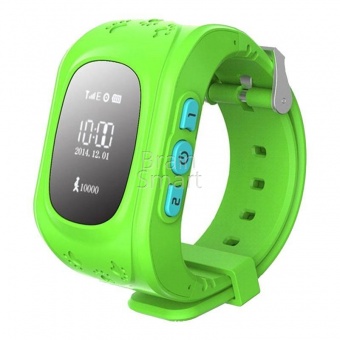 Умные часы Smart Baby Watch Q50 (OLED/GPS) Зеленый - фото, изображение, картинка