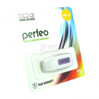 USB-картридер Perfeo PF-R006 (microSD) - фото, изображение, картинка