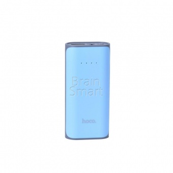 Внешний аккумулятор HOCO Power Bank B21 Xiao Nai 5200 mAh Голубой - фото, изображение, картинка
