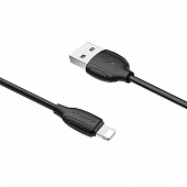 USB кабель Lightning Borofone BX19 2,4A (1м) Черный* - фото, изображение, картинка