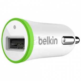 АЗУ блок питания Belkin 1USB (2,1A) Белый - фото, изображение, картинка