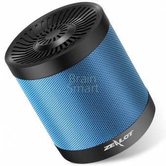 Колонка Bluetooth Zealot S5 Синий (microSD, AUX, USB) - фото, изображение, картинка