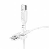 Кабель USB-C to USB-C Borofone BX91 Hook 60W (1м) Белый* - фото, изображение, картинка