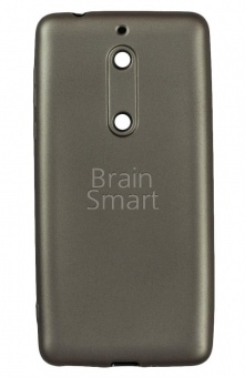 Накладка силиконовая J-Case Nokia 5 Серый - фото, изображение, картинка