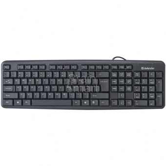 Клавиатура Defender Element HB-520 PS/2 Черный - фото, изображение, картинка