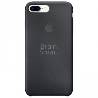 Накладка Silicone Case iPhone 7 Plus/8 Plus (15) Тёмно-Серый - фото, изображение, картинка