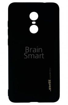 Накладка силиконовая SMTT Simeitu Soft touch Xiaomi Redmi Note 4X Черный - фото, изображение, картинка