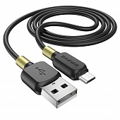 USB кабель Micro Borofone BX59 2,4A (1м) Черный* - фото, изображение, картинка