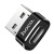 Переходник OTG Type-C/USB HOCO UA6 Черный - фото, изображение, картинка