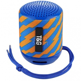 Колонка Bluetooth JBL TG129 ZAP (Синий/Жёлтый) - фото, изображение, картинка