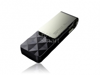 USB 3.0 Флеш-накопитель 16GB Silicon Power Blaze B30 Чёрный - фото, изображение, картинка