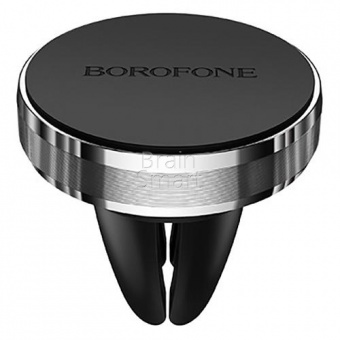 Автомобильный держатель Borofone  BH8 Air Magnetic Серый - фото, изображение, картинка