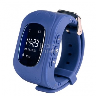 Умные часы Smart Baby Watch Q50 (LCD/GPS) Синий - фото, изображение, картинка