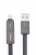 USB кабель Lightning+Micro Remax RC-042t (1м) Серый - фото, изображение, картинка