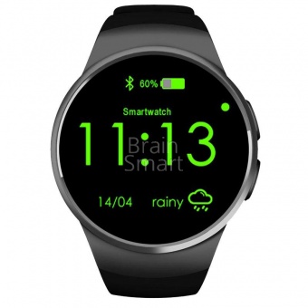Умные часы Smart Watch KW18 Черный - фото, изображение, картинка