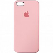 Накладка Silicone Case Original iPhone 5/5S/SE (12) Розовый - фото, изображение, картинка