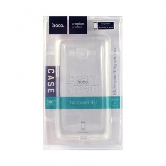 Накладка силиконовая Hoco Light Series Samsung G532 (J2 Prime) Прозрачный - фото, изображение, картинка