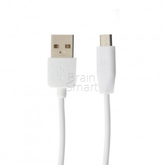 USB кабель Micro HOCO X1 Rapid (1м) Белый (2шт) - фото, изображение, картинка