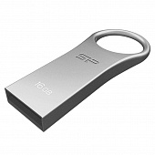 USB 2.0 Флеш-накопитель 16GB Silicon Power Firma F80 Серебристый