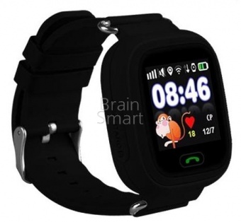 Умные часы Smart Baby Watch Q90 (GPS) Черный - фото, изображение, картинка