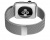 Ремешок металлический Milanese Magnetic для Apple Watch (38/40мм) Серебряный - фото, изображение, картинка