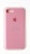 Накладка Silicone Case Original iPhone 7/8/SE  (6) Светло-Розовый - фото, изображение, картинка