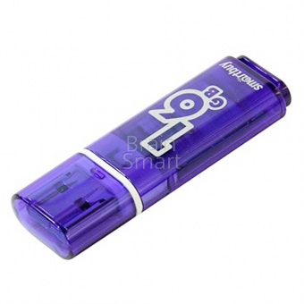 USB 3.0 Флеш-накопитель 16GB SmartBuy Glossy Синий - фото, изображение, картинка