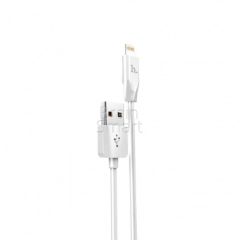 USB кабель Lightning HOCO X1 Rapid (1м) Белый - фото, изображение, картинка