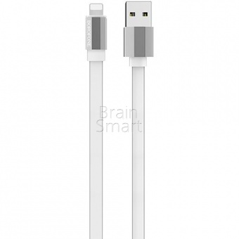 USB кабель Lightning Borofone BU8 Glory (1,2м) Белый - фото, изображение, картинка