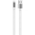 USB кабель Lightning Borofone BU8 Glory (1,2м) Белый - фото, изображение, картинка