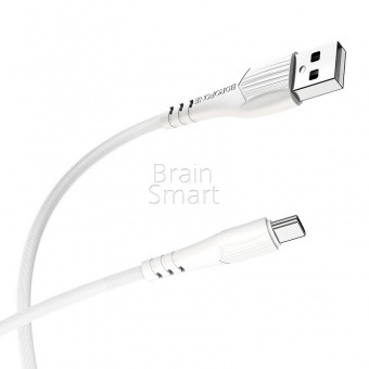 USB кабель Type-C Borofone BX37 3,0A (1м) Белый* - фото, изображение, картинка