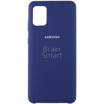 Накладка Silicone Case Samsung A315 (A31 2020) (36) Фиолетовый - фото, изображение, картинка