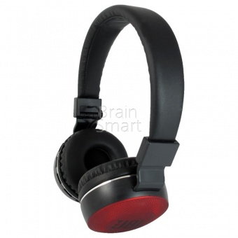 Наушники накладные Bluetooth JBL WS-805BT (УЦЕНКА, МЯТАЯ УПАК,) Черный/Красный - фото, изображение, картинка