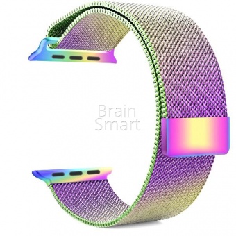 Ремешок металлический Milanese Magnetic для Apple Watch (38/40мм) Хамелеон - фото, изображение, картинка