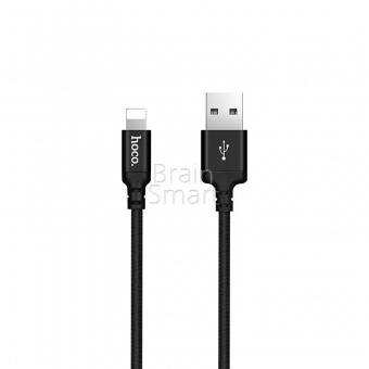 USB кабель Lightning HOCO X14 Times speed (1м) Черный - фото, изображение, картинка