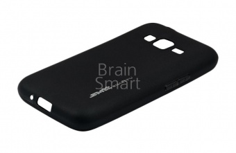Накладка силиконовая SMTT Simeitu Soft touch Samsung J106/J105 (J1mini) Черный - фото, изображение, картинка