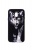 Накладка силиконовая Luxo фосфорная Samsung J330 Волк черно/белый D9 - фото, изображение, картинка