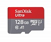 MicroSD 128GB SanDisk Class 10 Ultra UHS-I A1 (140 Mb/s)* - фото, изображение, картинка