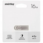 USB 2.0 Флеш-накопитель 16GB SmartBuy M3 Серебристый* - фото, изображение, картинка