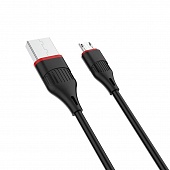 USB кабель Micro Borofone BX17 2,4A (1м) Черный* - фото, изображение, картинка