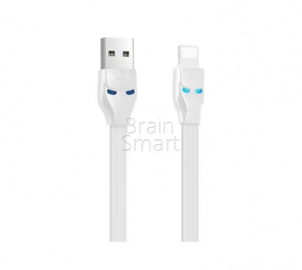 USB кабель Micro HOCO U14 Steel Man (1,2м) Белый - фото, изображение, картинка